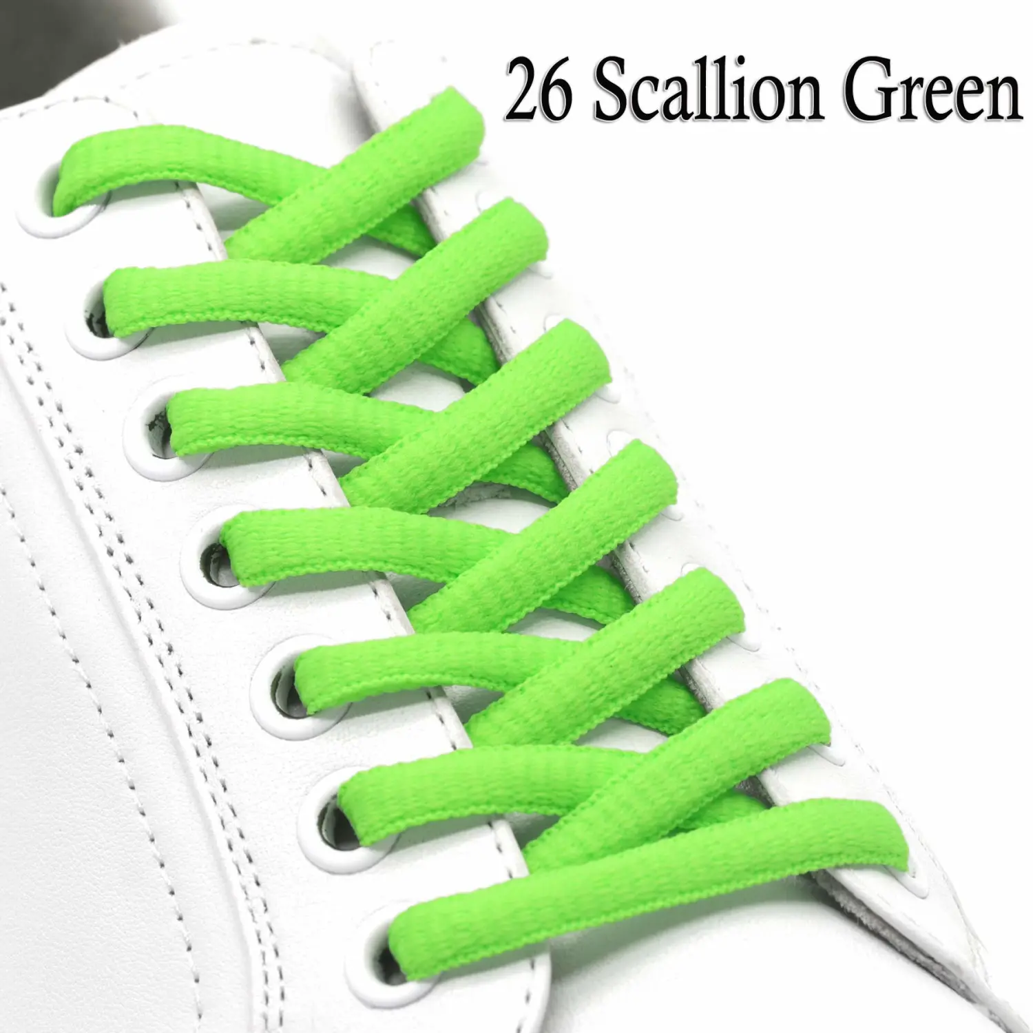 DELELE 2Pair Oval Shoes laces 42 Colors Half Round 1/4" Athletic ShoeLaces for Sport/Running Shoes Shoe Strings