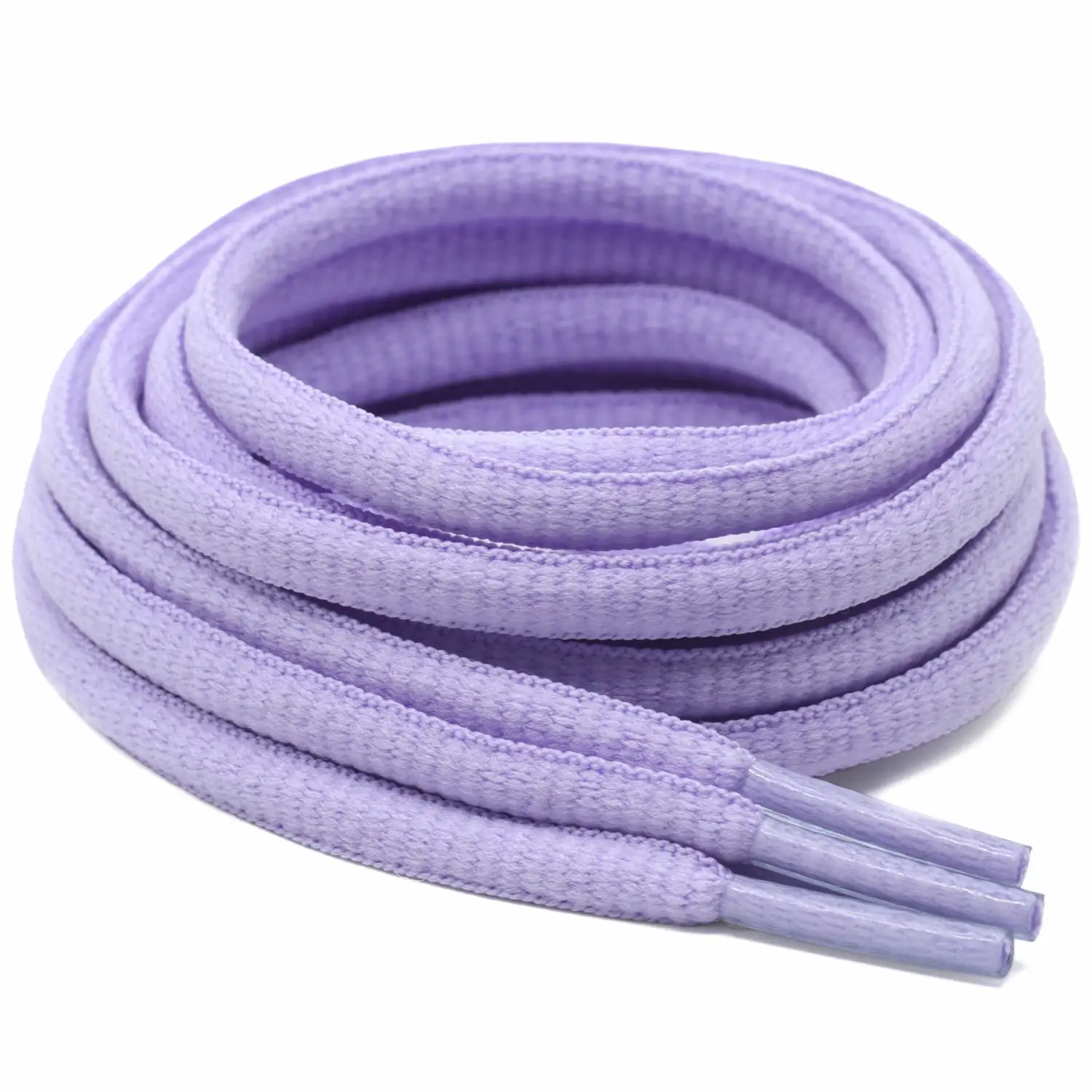 DELELE 2Pair Oval Shoes laces 42 Colors Half Round 1/4" Athletic ShoeLaces for Sport/Running Shoes Shoe Strings