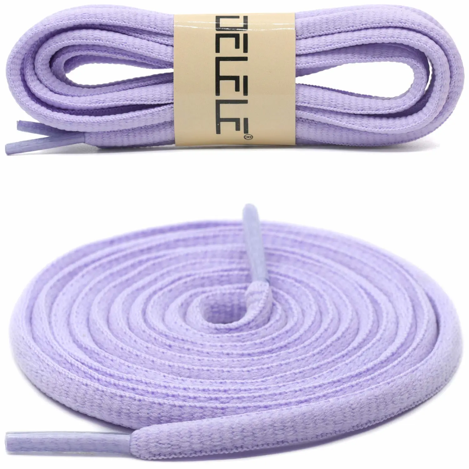 DELELE 2Pair Oval Shoes laces 42 Colors Half Round 1/4" Athletic ShoeLaces for Sport/Running Shoes Shoe Strings