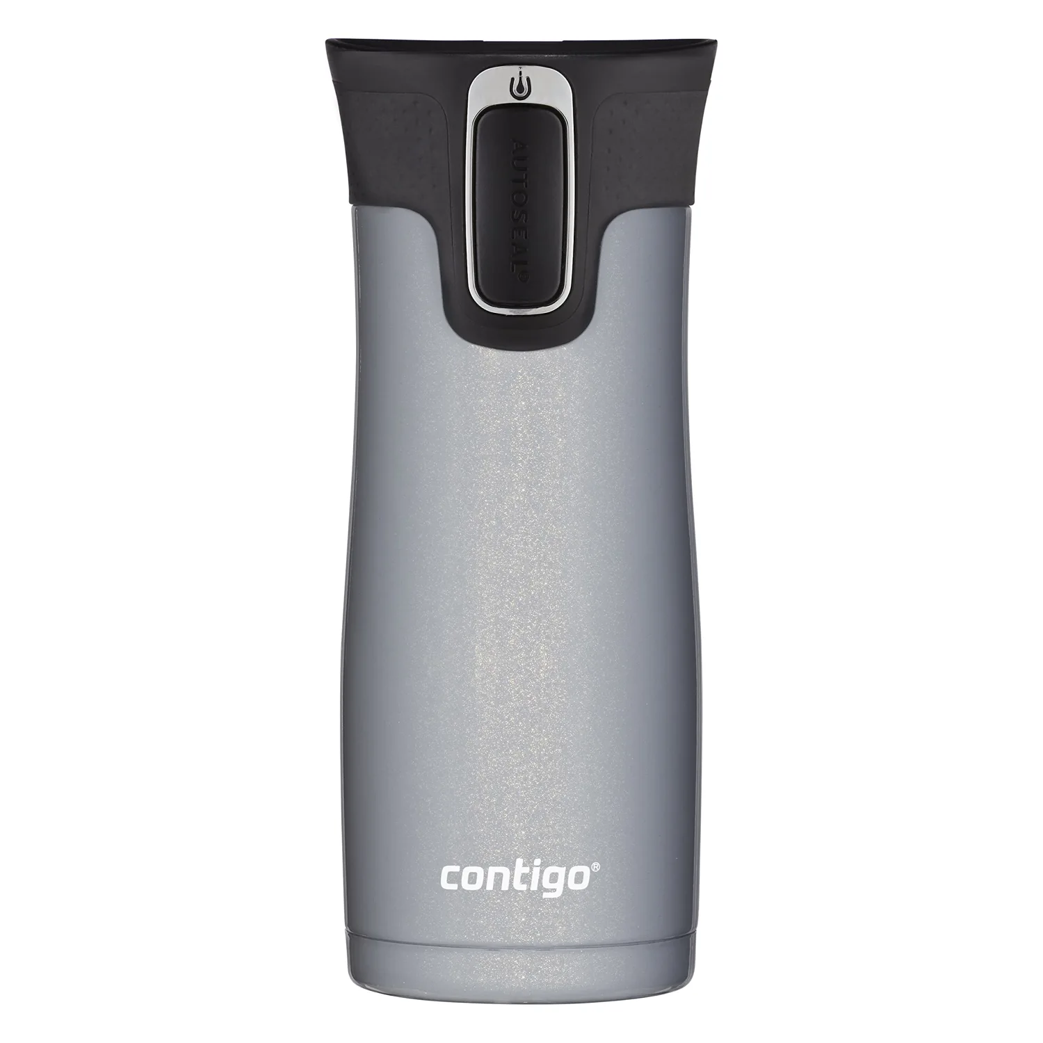 Contigo West Loop Stainless Steel Vacuum-Insulated Travel Mug with Spill-Proof Lid, Keeps Drinks Hot up to 5 Hours and Cold up to 12 Hours, 16oz Gold Morel