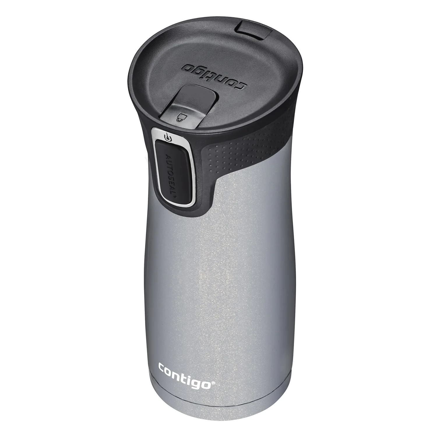Contigo West Loop Stainless Steel Vacuum-Insulated Travel Mug with Spill-Proof Lid, Keeps Drinks Hot up to 5 Hours and Cold up to 12 Hours, 16oz Gold Morel