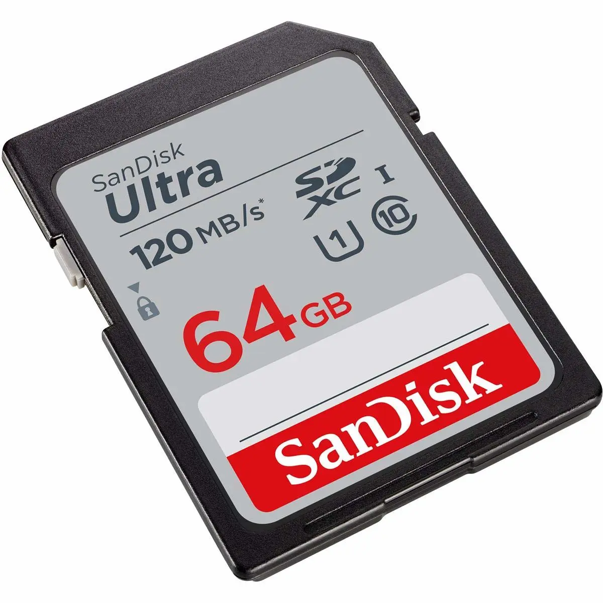 SanDisk 64GB Ultra SDXC UHS-I Memory Card - 120MB/s, C10, U1, Full HD, SD Card - SDSDUN4-064G-GN6IN [Older Version]