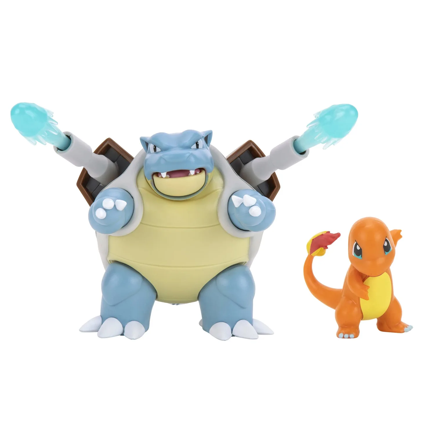 Pokemon Battle Figure 2 Pack Blastoise & Charmander - 4.5-inch Blastoise, 2-inch Charmander Figure - Toys for Kids and Pokémon Fans - Amazon Exclusive