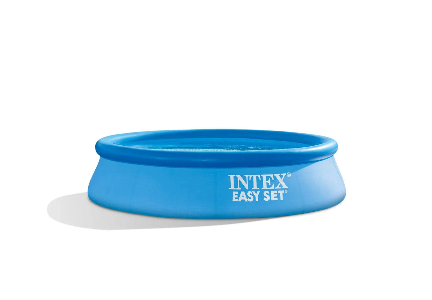 INTEX 28117EH Easy Set Inflatable Swimming Pool Set For Above-Ground Pool: 10ft x 24in – Includes 330 GPH Cartridge Filter Pump – Puncture-Resistant Material – 813 Gallon Capacity – 18in Water Depth