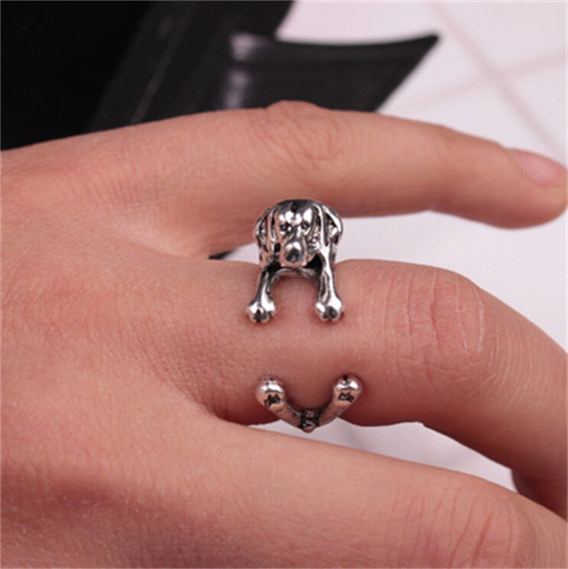 Women's Fashion Personality Cute Animal Finger Ring