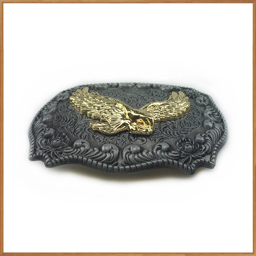 Zinc Alloy West Cowboy Small Print Eagle Belt Buckle