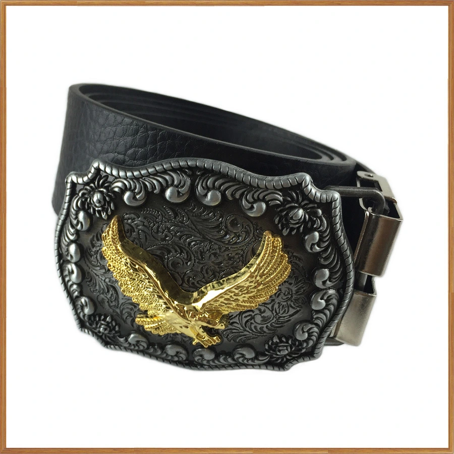 Zinc Alloy West Cowboy Small Print Eagle Belt Buckle
