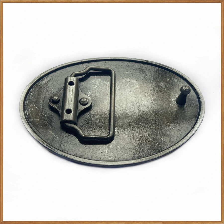 Zinc Alloy Goat Belt Buckle 03746-1 Vintage Western Cowboy Belt