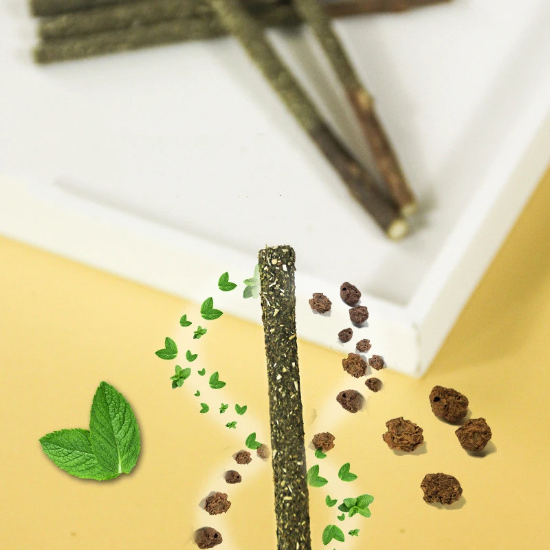 Cat Snack Wood Polygonum Peppermint Stick