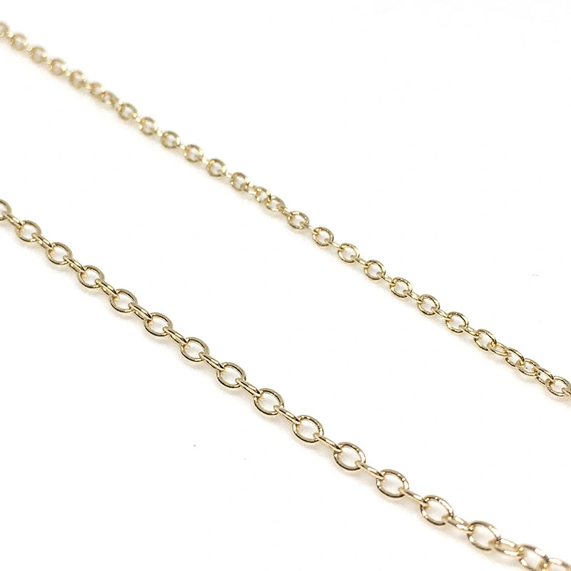Color Retaining 14K Gold Coated Chain