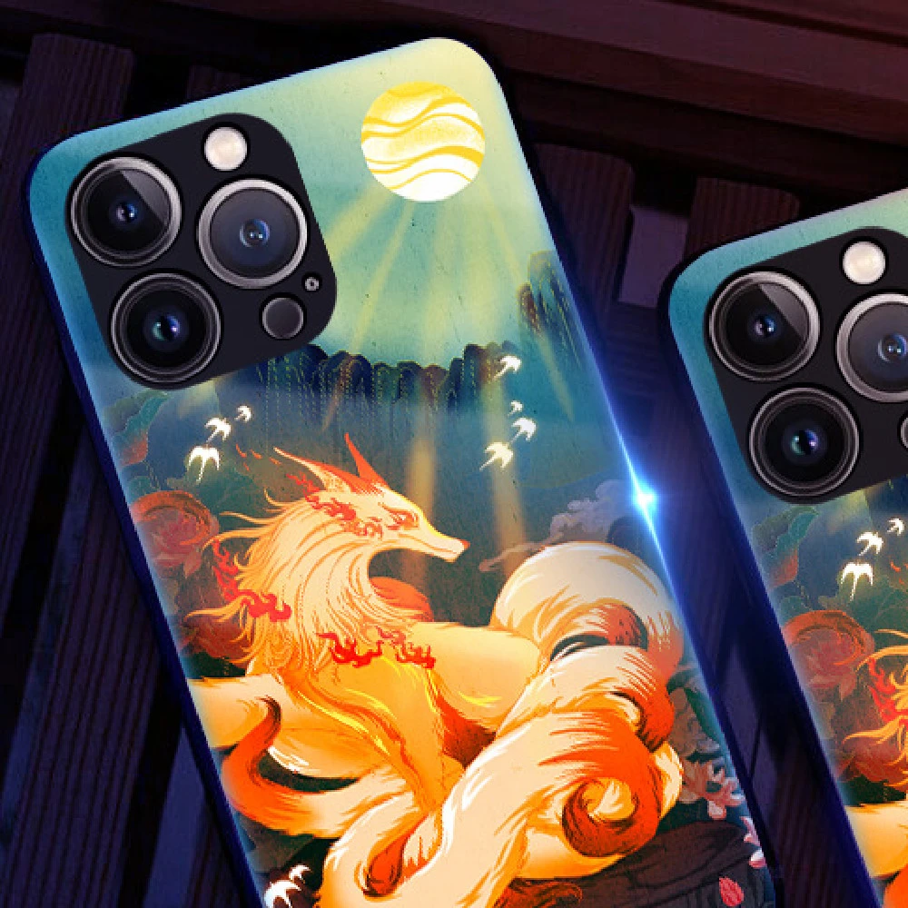 New Smart Luminous Phone Case
