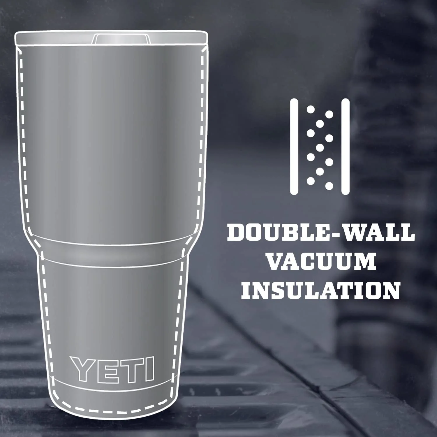 YETI Rambler 30 oz Tumbler Retired Colors, Stainless Steel, Vacuum Insulated with MagSlider Lid, Copper