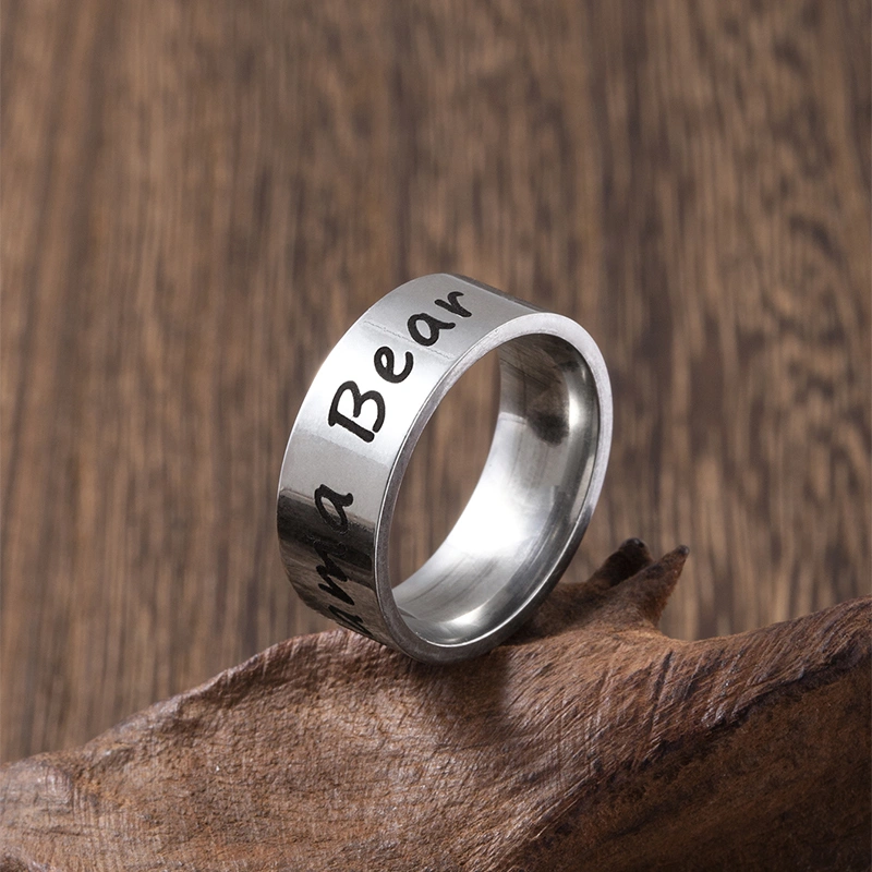 Cute Mama Bear And Baby Rings For Women