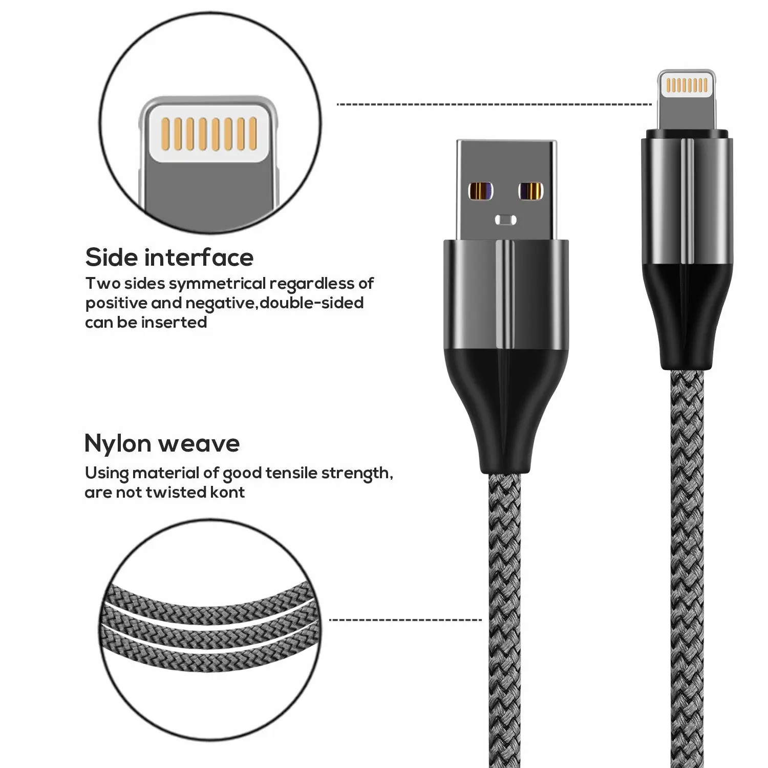 [MFi Certified] iPhone Charger 16ft, 5M/16 Foot Extra Long iPhone Charger Cable, Fast Charging Cord for Apple iPhone 11/11 Pro /11 Pro Max/XS/XS Max/XR/X/8/8 Plus/7/7 Plus/6/6 Plus/5/SE