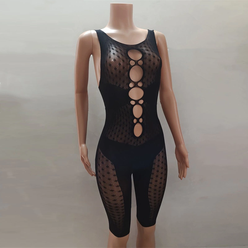 Tight Fitting Hip Wrapped Skirt One Piece Dress