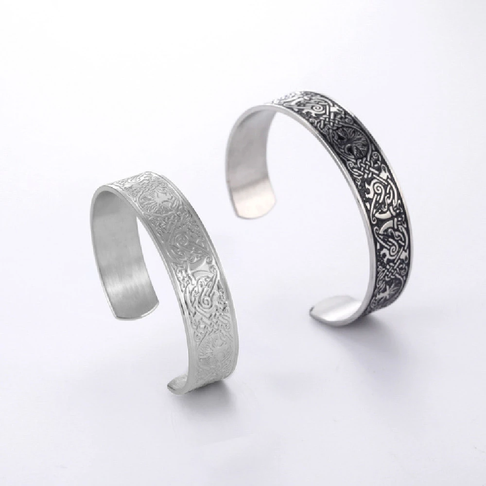 Plant Small Tree Stainless Steel Bracelet