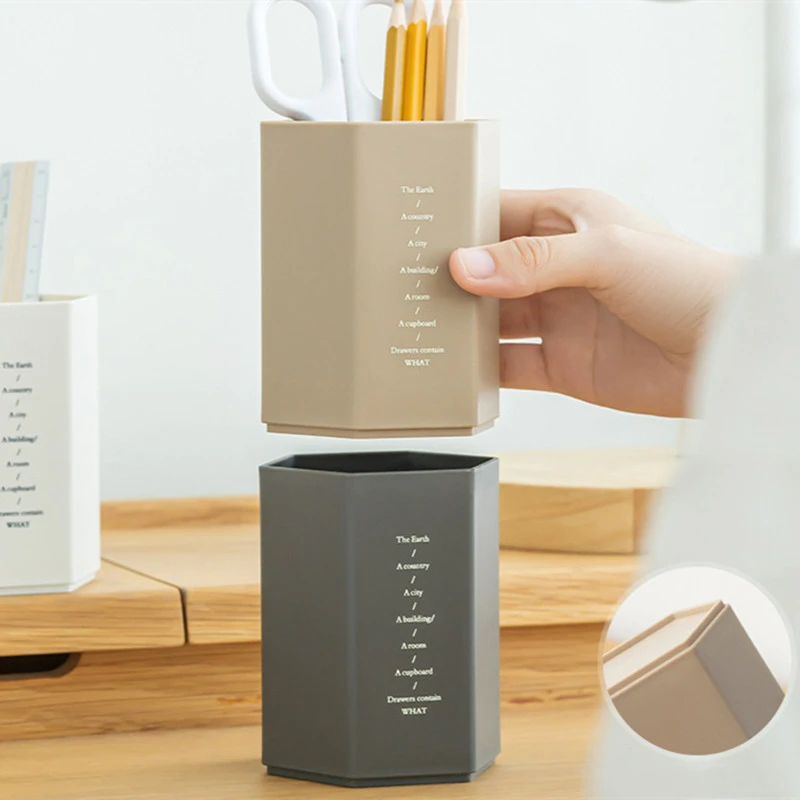 Simple Storage Office Desktop Pen Holder