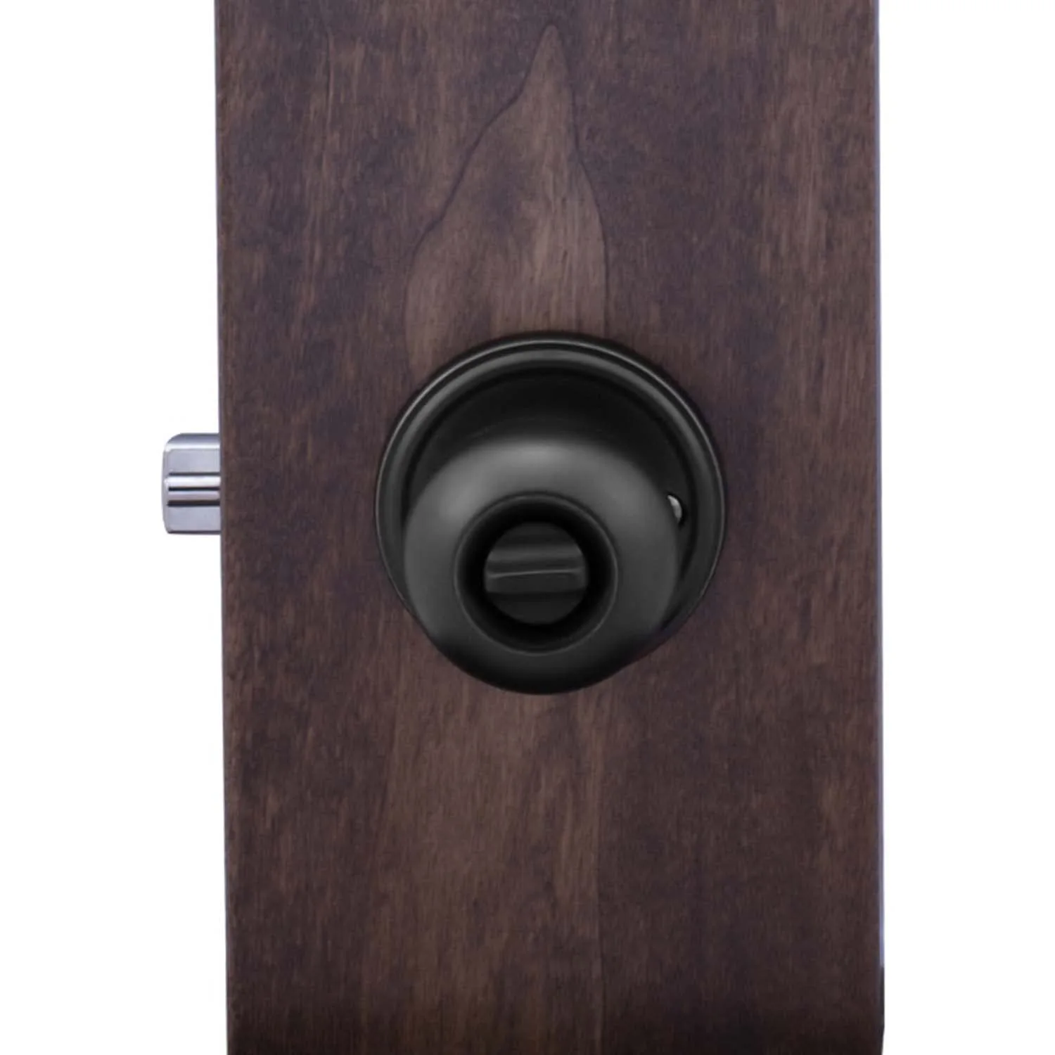 Copper Creek BK2030BC-3 Ball Door Knob, Privacy Function, 3 Pack, Black