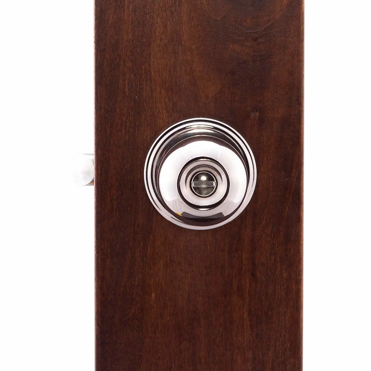 Copper Creek BK2030PS Ball Door Knob, Privacy Function, 1 Pack, Polished Stainless