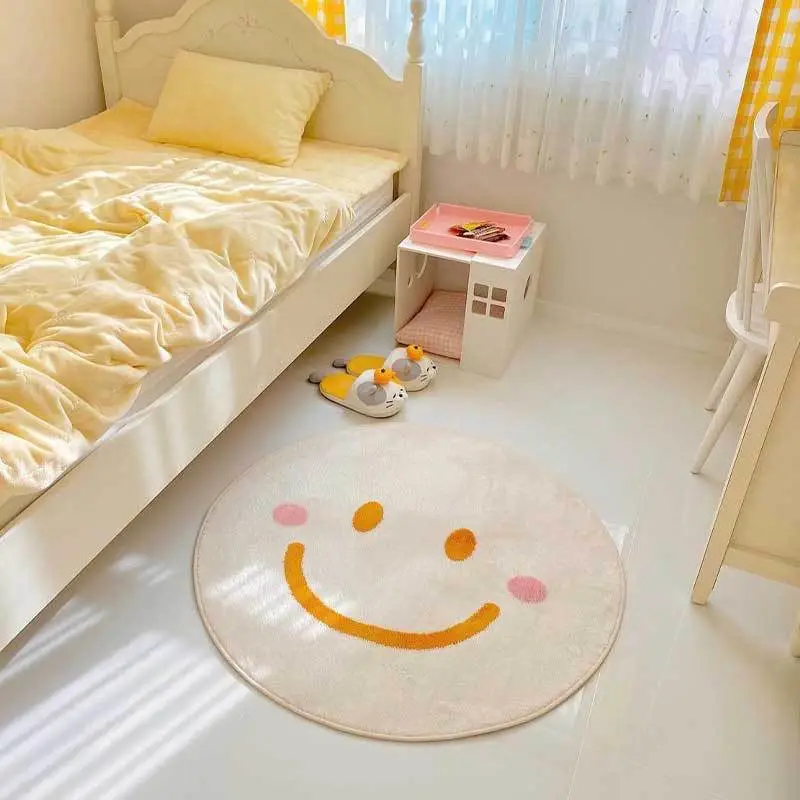 Cartoon Lovely Flower Floor Mat