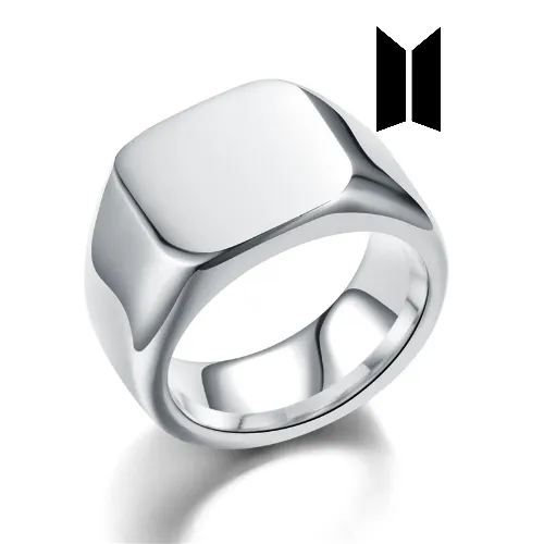 BTS Logo Mens Ring