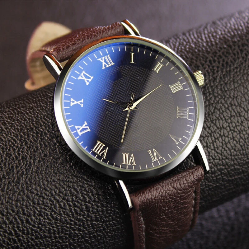 Simple Fashion Roman Scale Men's Watch