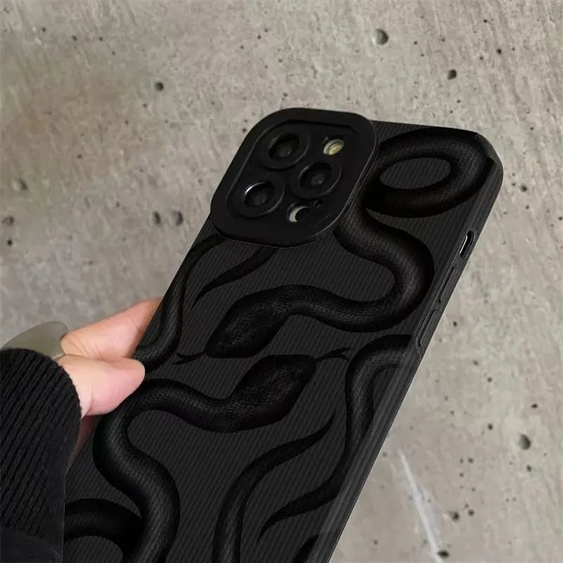 Dark Cartoon Phone Case Full Package Soft
