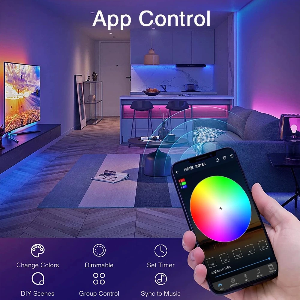 WiFi Light Belt Suit Remote Control