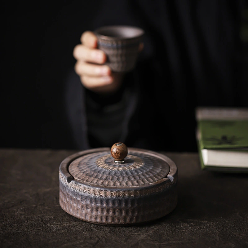 New Vintage Handmade Japanese Ashtray