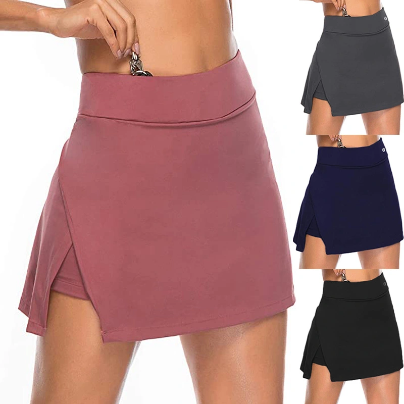 Women's Fashion Athletic Skort with Pockets Running Tennis Golf Gym Sports Workout Skirt