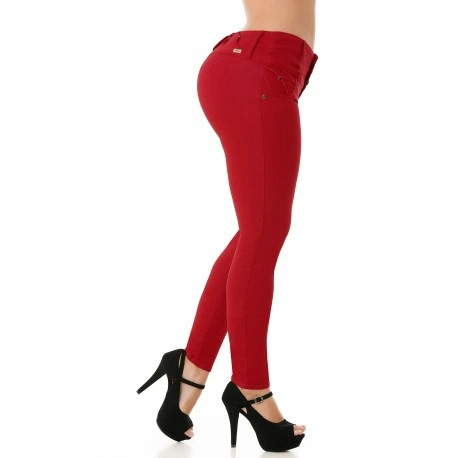 Women's Fashion Solid Color Slim Fit Tight Pants Trousers Plus Size S-5XL