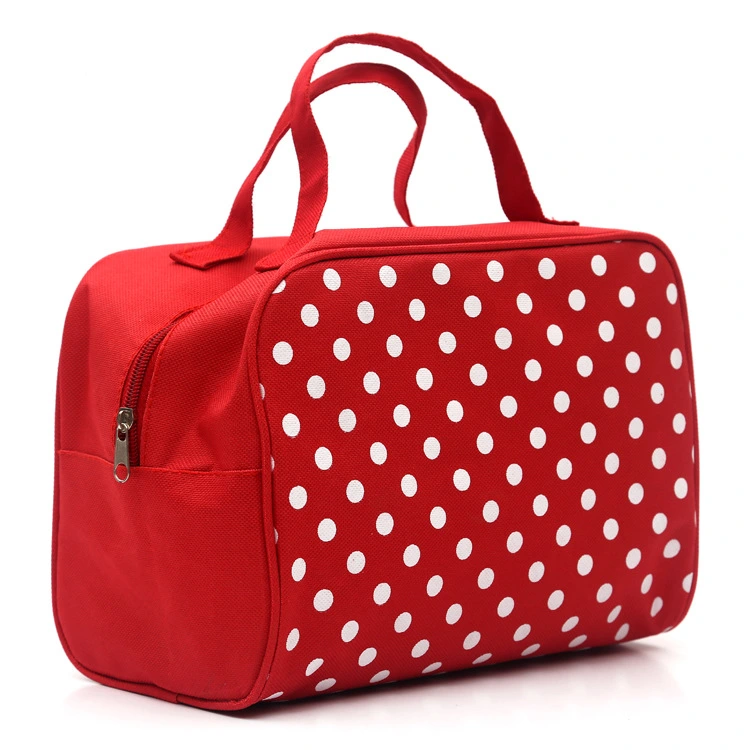 Bathroom Handbag Waterproof Dot Storage Bag