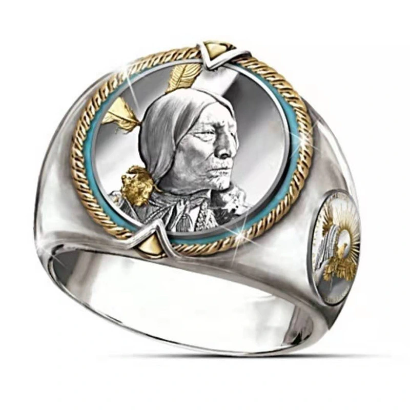 Indian Hip Hop Pirate Eagle Ring