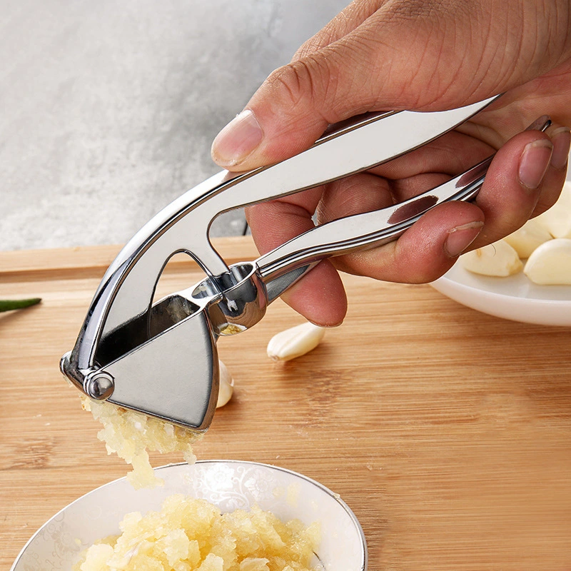 Stainless Steel Manual Garlic Press