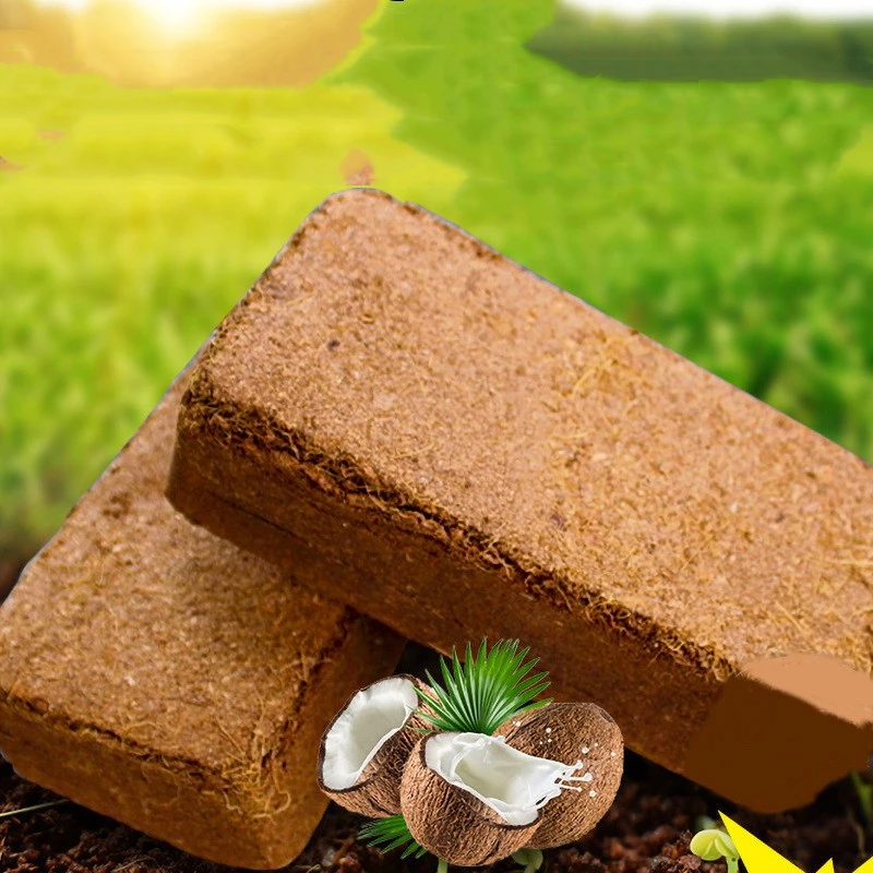 Coconut Brick Nutrient Soil Flower Cultivation Universal Type