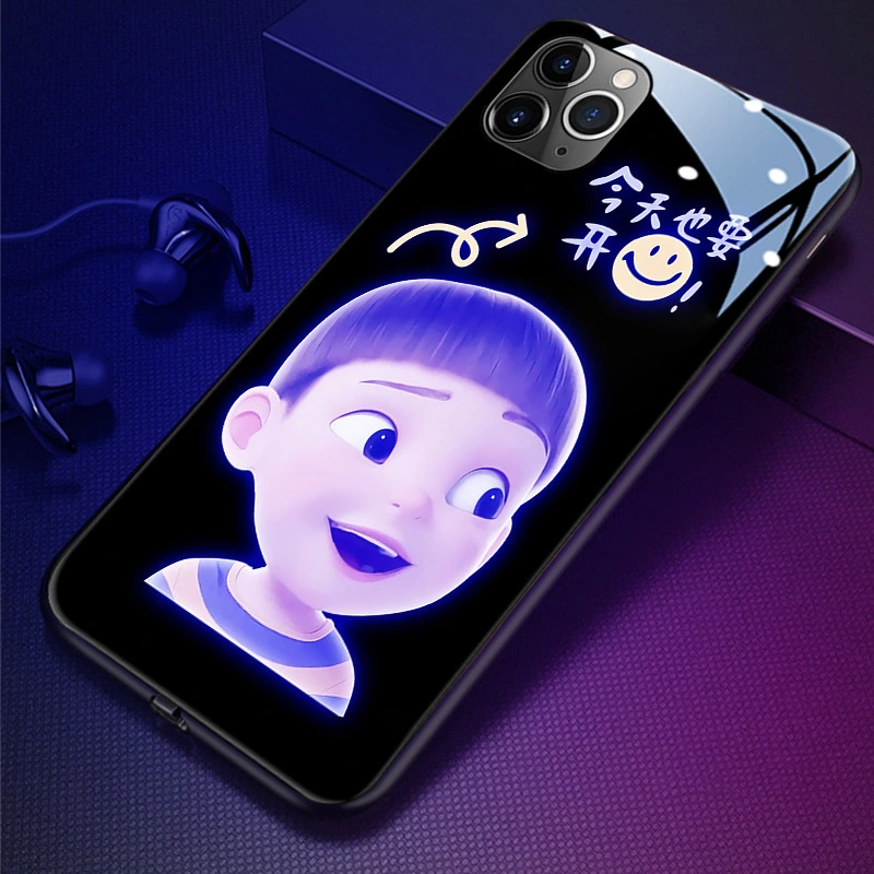 Creative Printing Colored Light Phone Case