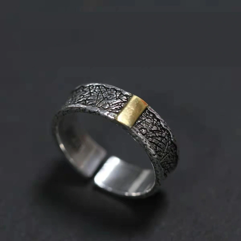 Original Design Of A Small Group Of High-end Men's Taiyin Food Ring