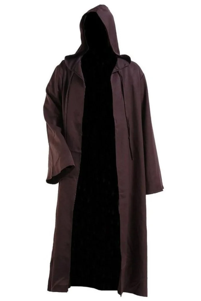 GOLDSTITCH Men Hooded Robe Cloak Knight Fancy Cool Cosplay Costume