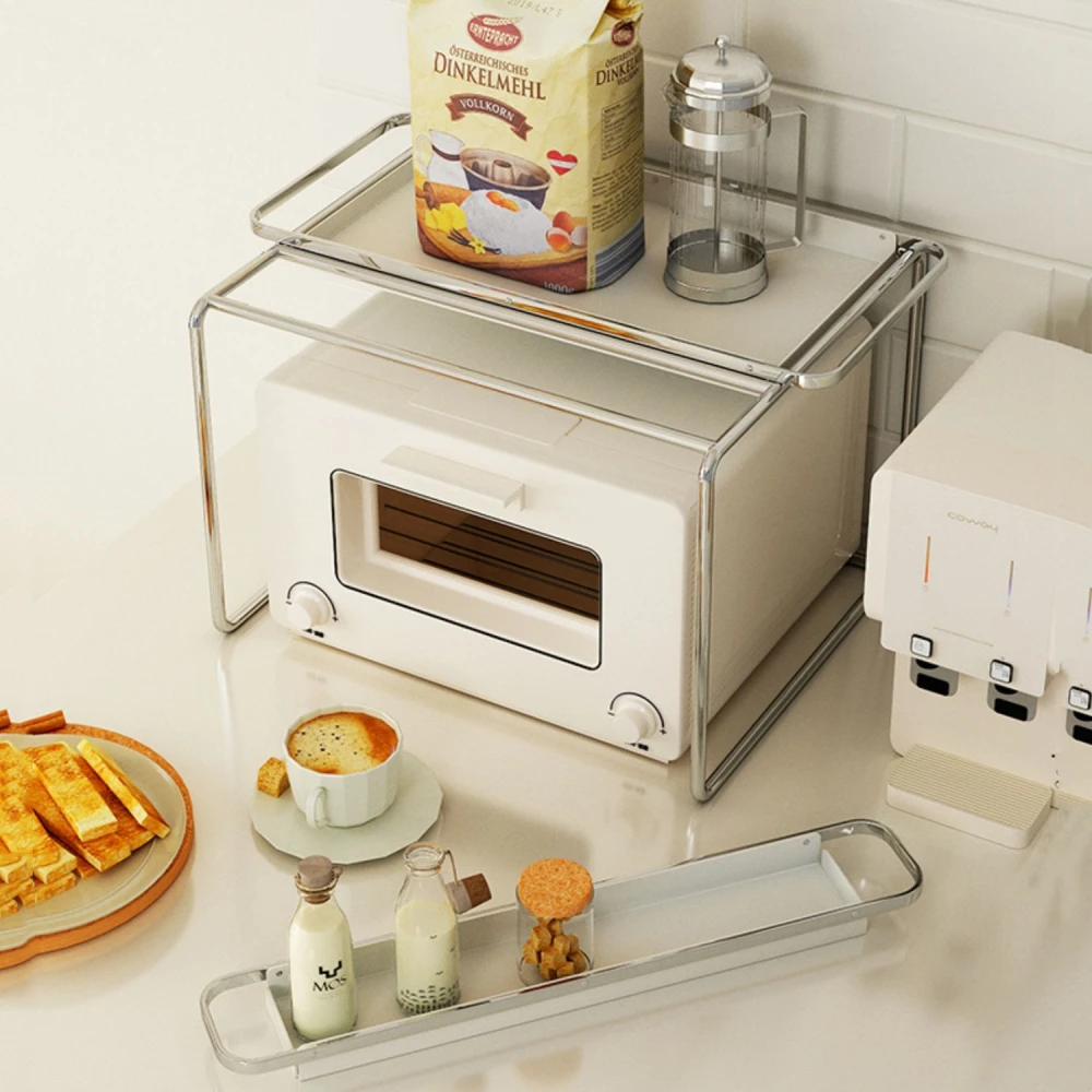 Kitchen Microwave Oven Shelf