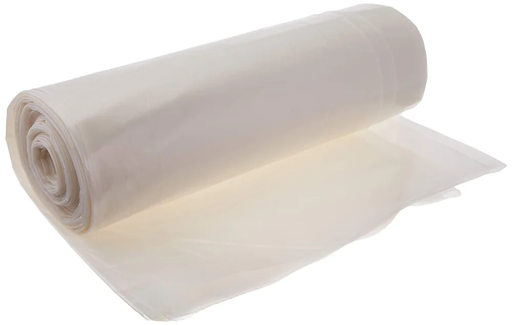 Frost King P1025 Polyethylene Sheeting, 10' x 25' x 4 mil., Clear