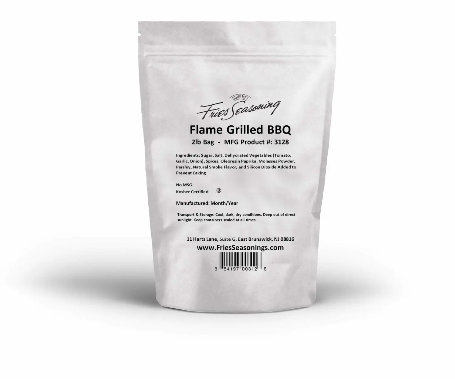 Gourmet Fries Seasonings Flame Grilled BBQ, 2 Pound