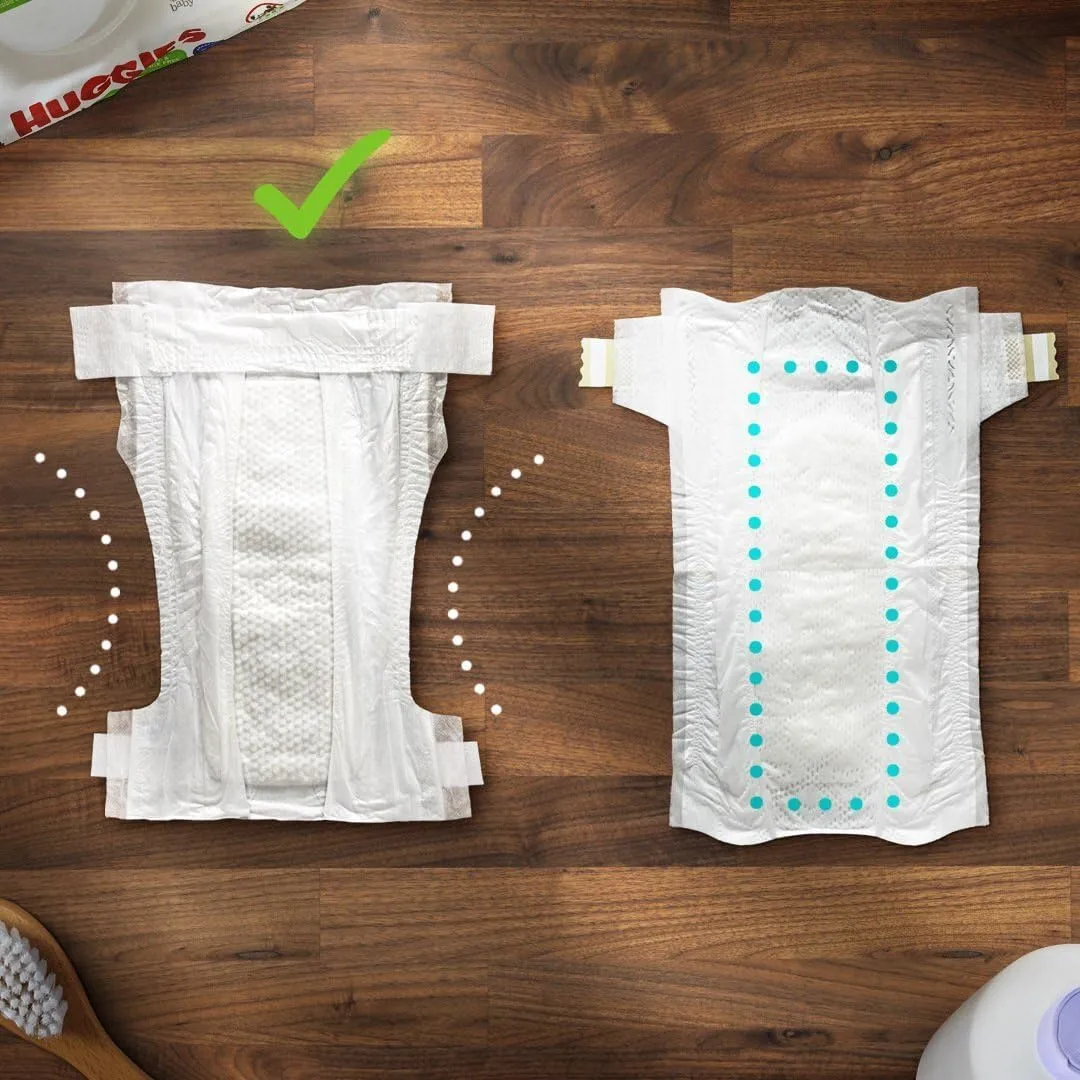 Huggies Size 6 Diapers, Little Snugglers Baby Diapers, Size 6 (35+ lbs), 44 Count