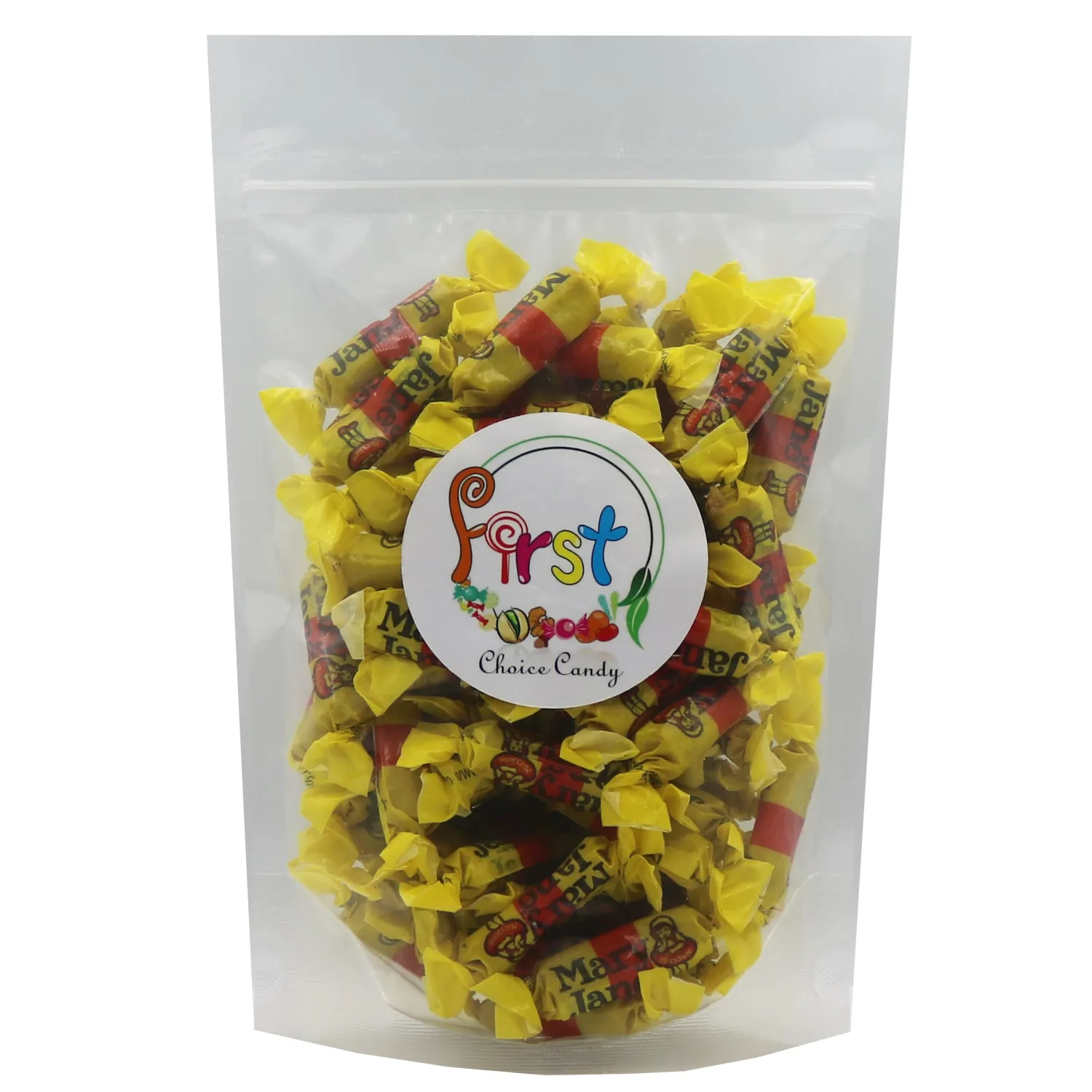 Old Fashioned Mary Jane Wrapped Taffy Candy (5 Pound)