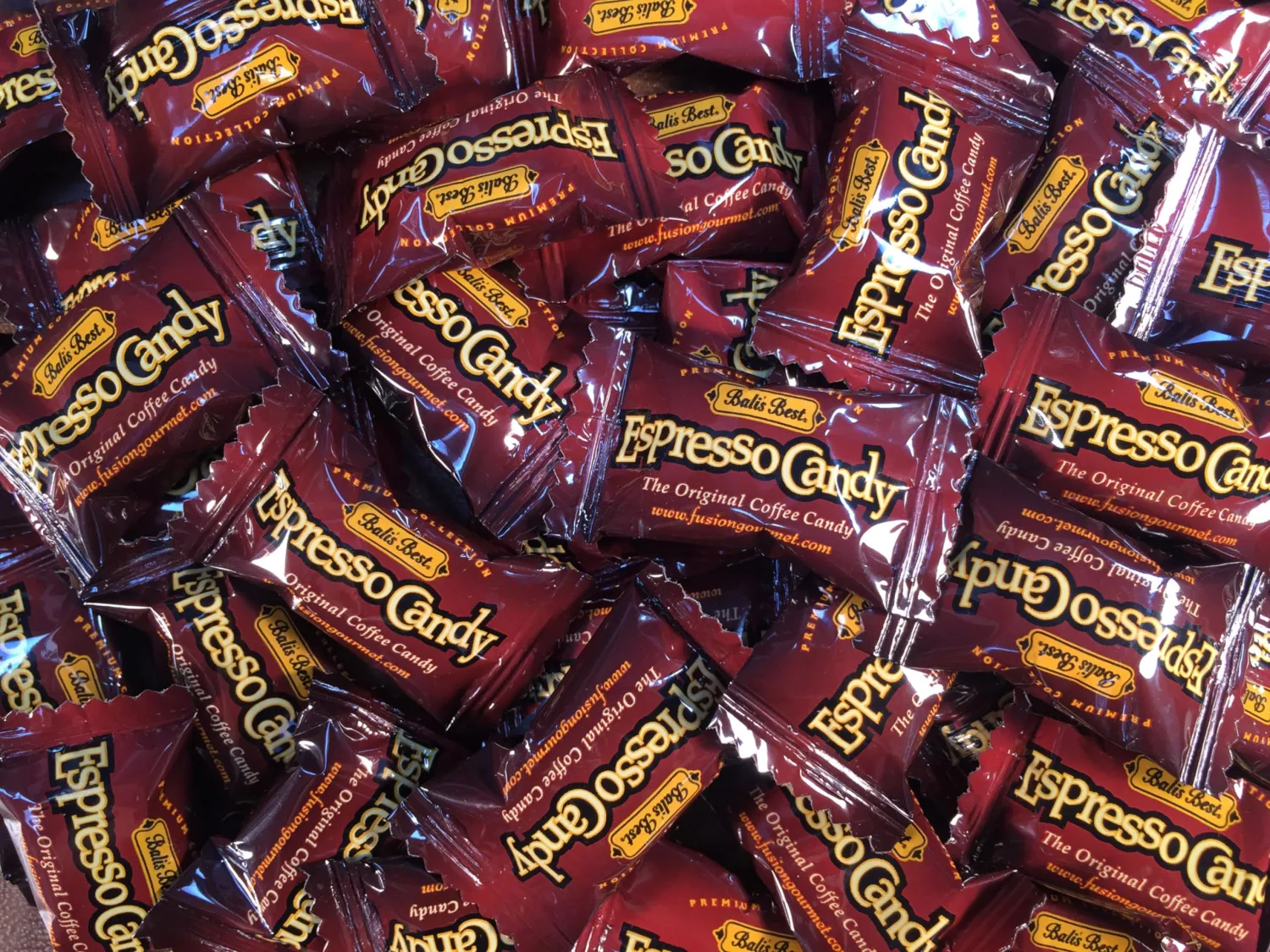 BALI'S BEST Coffee Candy - Espresso Flavor | 1lb Jar | Rich, Smooth Taste | Delicious Treat for Any Occasion