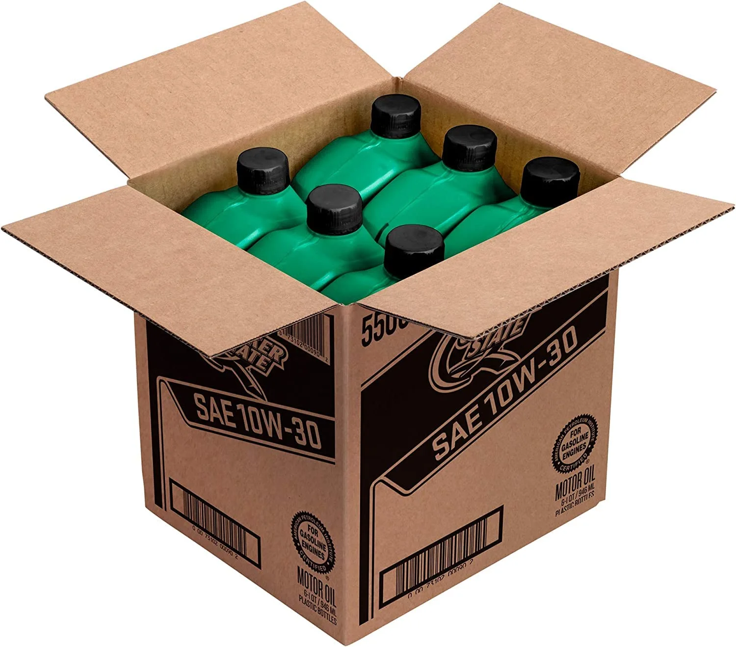 Quaker State Motor Oil, Conventional 10W-30 (1-Quart, Case of 6)