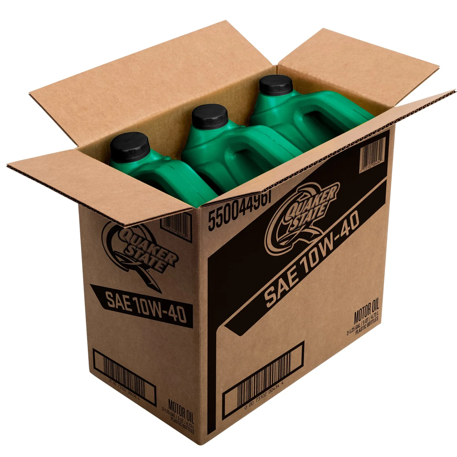 Quaker State Motor Oil, Conventional 10W-40 (5-Quart, Case of 3)