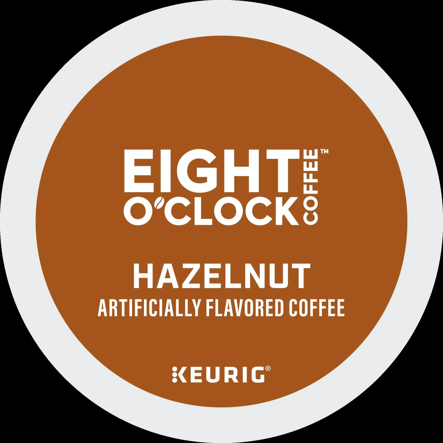 Eight O'Clock Coffee Hazelnut Coffee, 24 Count