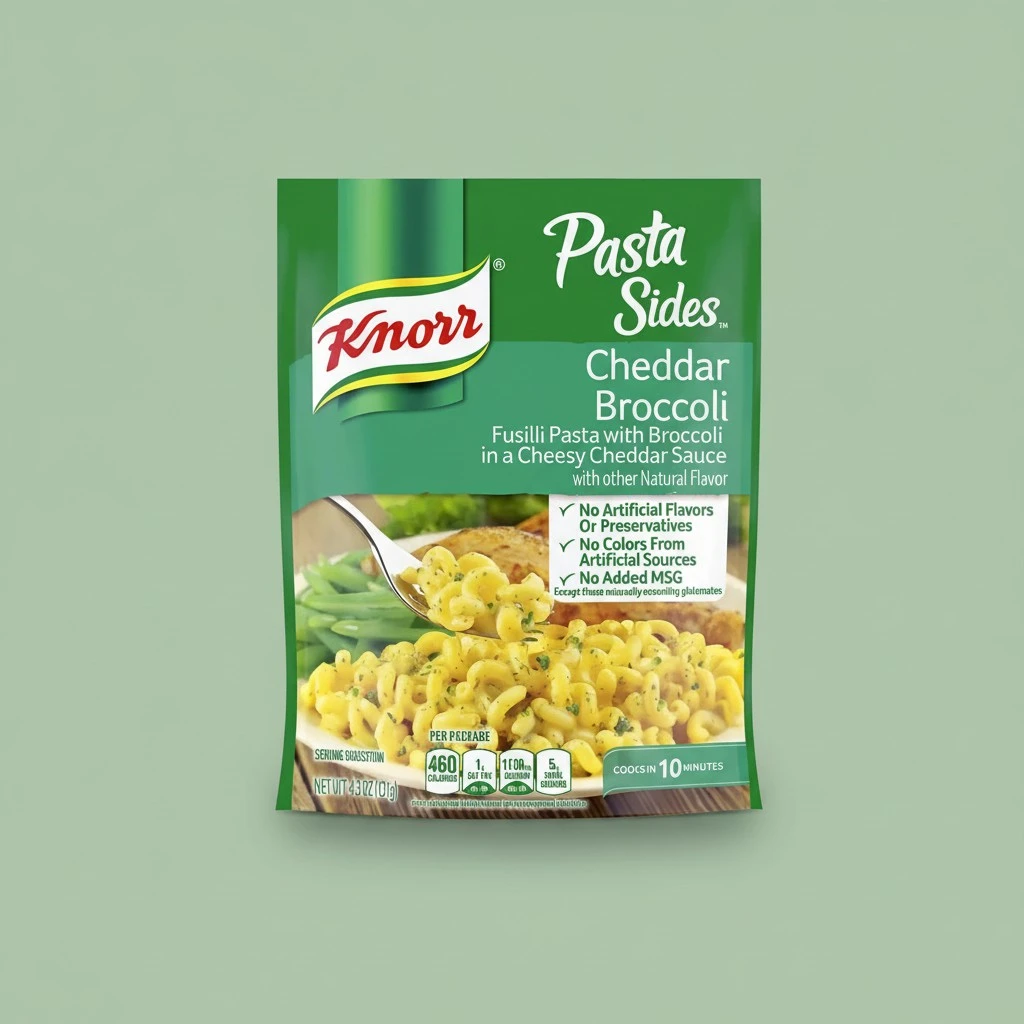 Knorr Pasta Side Dish, Cheddar Broccoli, 4.3 Ounce (pack of 4)