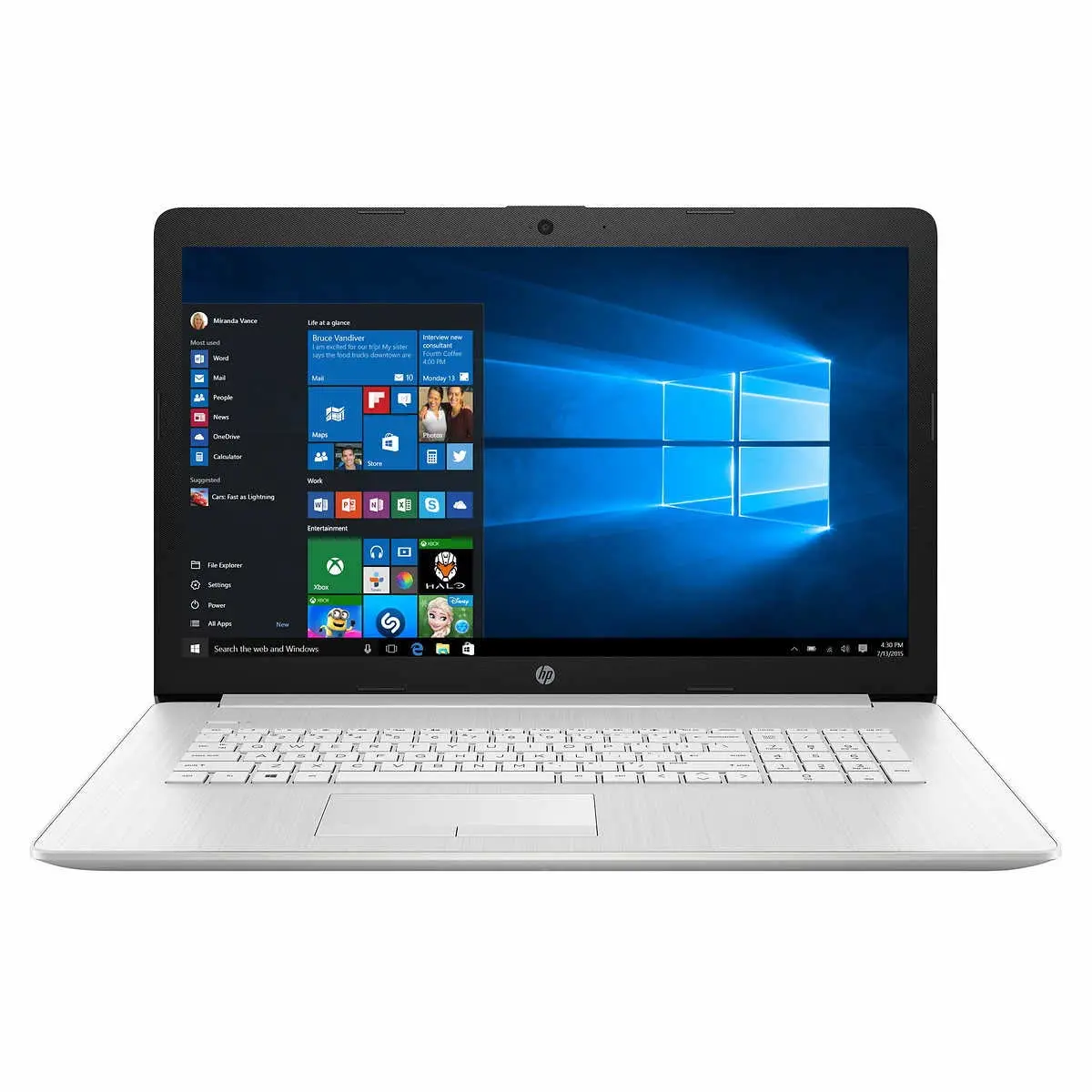 2022 HP High Performance Business Laptop - 17.3" FHD IPS - Intel i5-1135G7 4-Core w/ Iris Xe Graphics - 16GB DDR4 - 512GB SSD - RJ45 LAN - Fullsize Keyboard- Windows 11 Home w/ 32GB USB