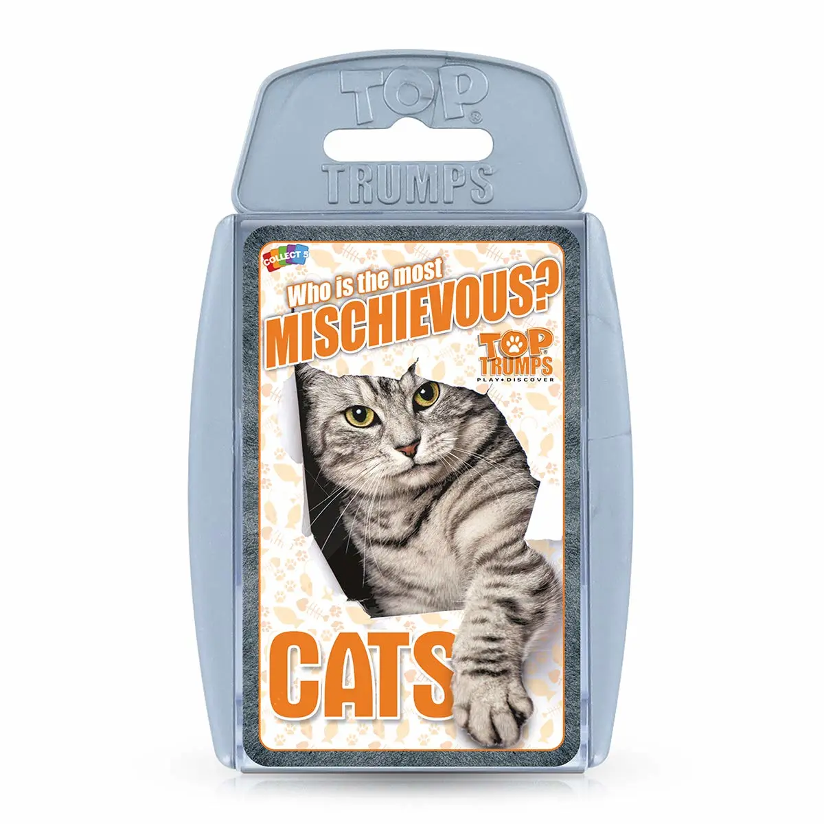 Top Trumps Card Game Cats 'Who is Most Mischievous'